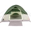 vidaXL Tente familiale &agrave; d&ocirc;me 6 personnes vert imperm&eacute;able