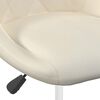 vidaXL Tabouret de bar Cr&egrave;me Velours
