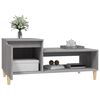 vidaXL Table basse Sonoma gris 100x50x45 cm Bois d'ingénierie
