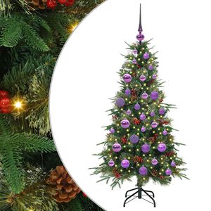 vidaXL Sapin de No&euml;l Artificiel &agrave; Branches Articul&eacute;es Vert 120 cm