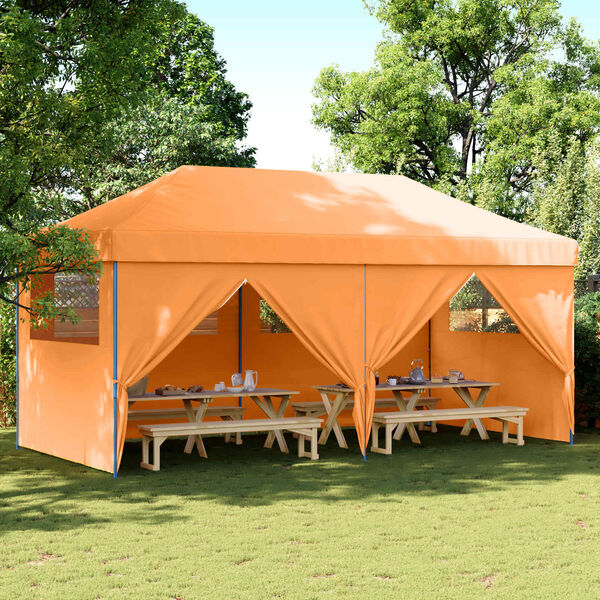 vidaXL Tente de f&ecirc;te Orange 292 x 580 x 315 cm Tissu Oxford