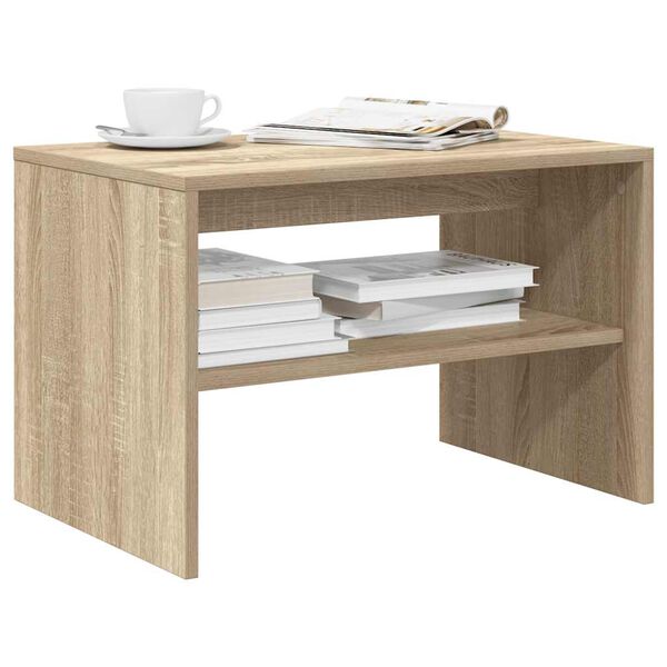 vidaXL Meuble TV chêne sonoma 60x40x40 cm bois d'ingénierie