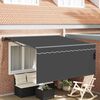 vidaXL Auvent R&eacute;tractable Gris et anthracite 350 x 250 cm