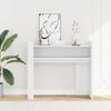 vidaXL Table console blanc 100x35x90 cm bois d&rsquo;ing&eacute;nierie