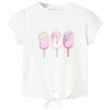 T-shirt pour enfants &eacute;cru 128
