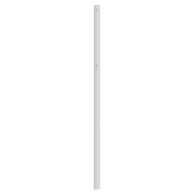 vidaXL Tête de lit métal blanc 135 cm