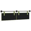 vidaXL T&ecirc;te de lit suspendue Vert clair 170 x 55 x 7 cm Velours