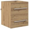 vidaXL Ensemble de mobilier de salle de bain Marron 41 x 38,5 x 48 cm