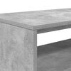 vidaXL Meuble TV Gris cement 80 x 40 x 40 cm Agglom&eacute;r&eacute;