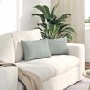 vidaXL Coussins de canap&eacute; 2 pcs Gris clair 50 x 30 cm