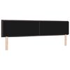 vidaXL T&ecirc;te de lit Marron fonc&eacute; 200 cm Cuir synth&eacute;tique