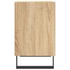 vidaXL Tables de chevet 2pcs ch&ecirc;ne sonoma 40x30x50cm bois d'ing&eacute;nierie