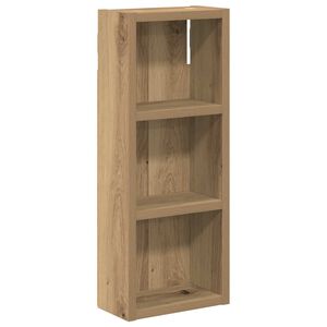 vidaXL Armoire murale de salle de bain Ch&ecirc;ne artisanal 20 x 10 x 50 cm