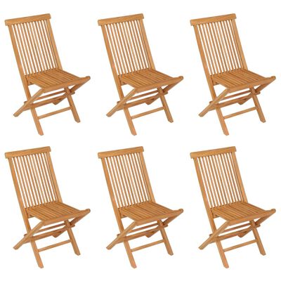 vidaXL Ensemble à manger de jardin 7 pcs Bois de teck massif