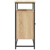 vidaXL Buffet ch&ecirc;ne sonoma 100x35x80 cm bois d'ing&eacute;nierie