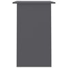 vidaXL Bureau Gris 90x50x74 cm Agglom&eacute;r&eacute;