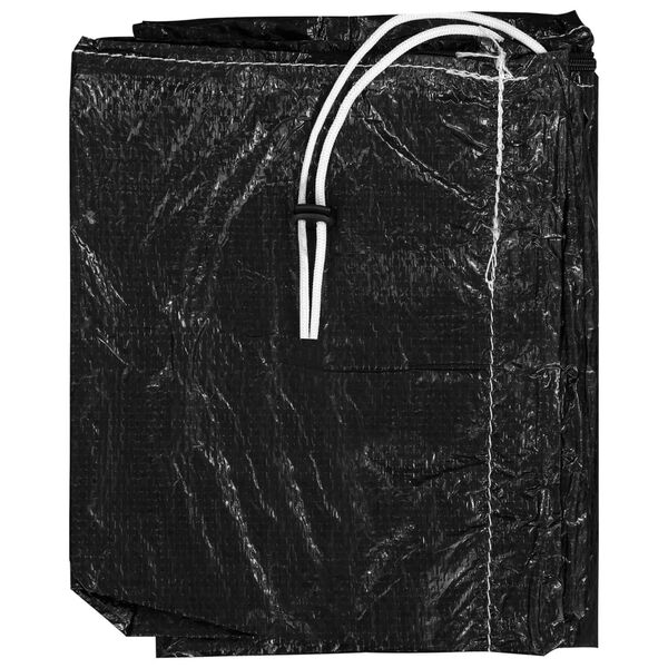 vidaXL Housses de parasol avec fermeture &eacute;clair 2 pcs PE 175 cm