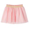 Jupe avec tulle pour enfants rose clair 128