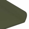vidaXL &Eacute;tag&egrave;re flottante 2 pcs Vert olive 100 x 9 x 2,5 cm Acier