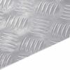 vidaXL Nez de marche Rectangulaire 2 pcs Argent&eacute; 80 x 40 cm Aluminium