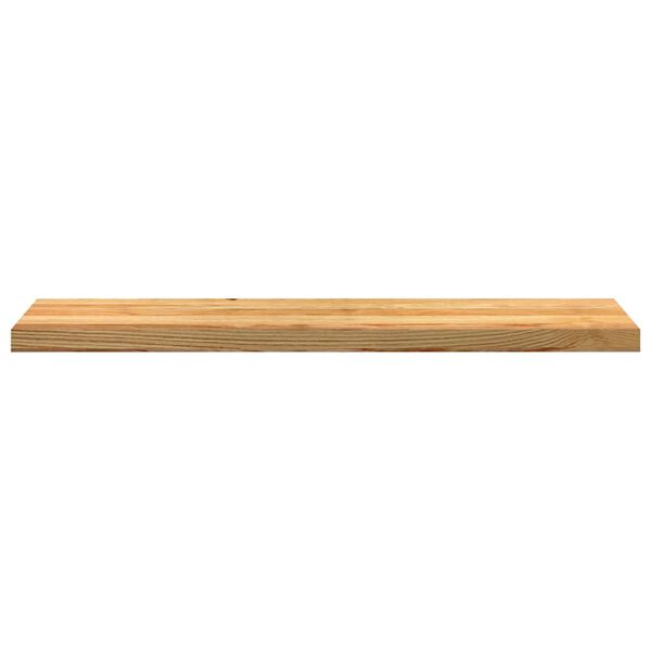vidaXL Appuis de fen&ecirc;tre 2 pcs marron clair bois de ch&ecirc;ne massif