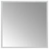 vidaXL Miroir de salle de bain LED Transparent 50 x 50 cm verre tremp&eacute;