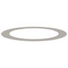vidaXL adapt&eacute; pour anneaux d'arbre plats 5 pcs Marron &Oslash;90 / 120 cm
