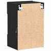 vidaXL Ensemble meuble TV Noir 40 x 30 x 60,5 cm Bois d'ing&eacute;nierie