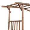 vidaXL Arche pour rosiers Bambou 145 x 40 x 187 cm