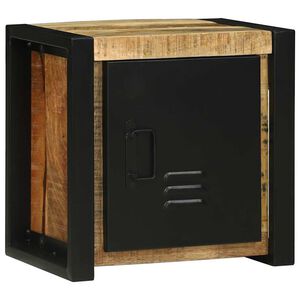 vidaXL Armoire de salle de bain Marron Bois de mangue massif