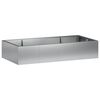 vidaXL Mur de sout&egrave;nement 6 pc 200 x 100 x 50 cm Acier galvanis&eacute;