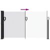 vidaXL Auvent lat&eacute;ral r&eacute;tractable blanc 117x300 cm