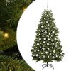 vidaXL Sapin de No&euml;l Artificiel &agrave; Branches Articul&eacute;es Vert 180 cm