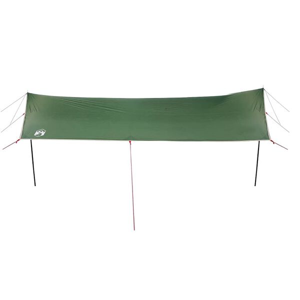 vidaXL Bâche de camping vert 460x305x210 cm imperméable