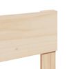 vidaXL Cadre de lit sans matelas 120x190 cm bois de pin massif