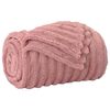 vidaXL Couvertures &agrave; jeter 6 pcs Rose 240 x 220 cm Toison