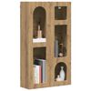 vidaXL Armoire suspendue avec &eacute;tag&egrave;re Ch&ecirc;ne artisanal 59 x 20 x 100 cm