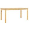 vidaXL Table &agrave; manger Panama 160x80x75 cm bois massif de pin