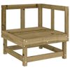 vidaXL Salon de jardin 11 pcs bois de pin impr&eacute;gn&eacute;