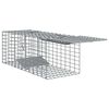 vidaXL Pi&egrave;ge &agrave; animaux Anthracite 31 x 13 x 12 cm Acier