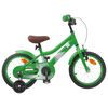 vidaXL V&eacute;lo pour Enfants 16 Pouces pour 4-6 ans Vert