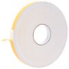 vidaXL Ruban adh&eacute;sif en mousse 10 pcs Blanc 20mm x 10m Mousse CR