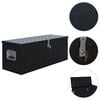 vidaXL Bo&icirc;te en aluminium 1085x370x400 mm Noir