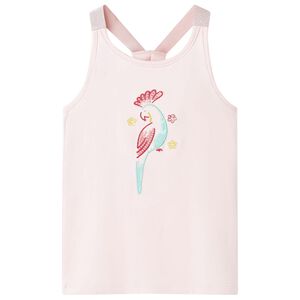 vidaXL D&eacute;bardeur pour enfants rose p&acirc;le 104