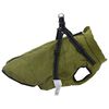 vidaXL Manteau pour chiens avec harnais imperm&eacute;able r&eacute;fl&eacute;chissant L68