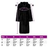 vidaXL Peignoir KINN Noir L Coton