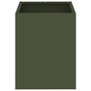 vidaXL Cache-pot de jardin Vert olive 32 x 32 x 40 cm
