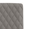 vidaXL Chaises &agrave; manger lot de 4 taupe tissu