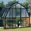 vidaXL Serre avec cadre de base anthracite 3,3 m&sup2; aluminium