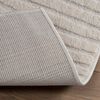 vidaXL Tapis de surface Rectangulaire Cr&egrave;me 170 x 120 cm